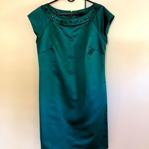 NWOT Max & Cleo Beaded Jade Formal Dress